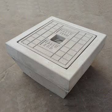 Hố kiểm tra tiếp địa bằng bê tông