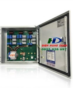 Tủ cắt lọc sét nguồn điện 3 pha LPI dòng tải 63A, Uc 480V, 2 tầng bảo vệ: sơ cấp dòng cắt sét 100kA/pha (8/20µs), thứ cấp 50kA/pha (8/20µs), N-E 100kA (10/350µs), tích hợp bộ đếm sét & giám sát Bluetooth LPI SF363-480-100+50-AIMCB