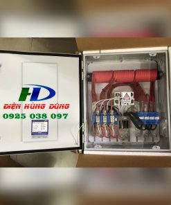 Tủ cắt lọc sét nguồn điện 3 pha LPI dòng tải 200A, Uc 385V, 2 tầng bảo vệ: sơ cấp dòng cắt sét 135kA/pha (8/20µs), thứ cấp 50kA/pha (8/20µs), N-E 100kA (10/350µs), tích hợp bộ đếm sét & giám sát Bluetooth LPI SF3200-385-135+50-AIMCB