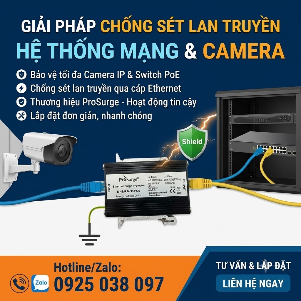 d-48-rj45b-poe-chong-set-mang-lan-camera-poe (2) D-48/RJ45B-POE – Chống Sét Lan Truyền Mạng LAN & Camera PoE